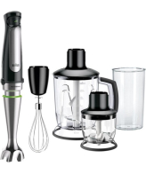 Braun MultiQuick 7 MQ 7045X 1,25 l Staafmixer 1000 W Zwart, Roestvrijstaal
