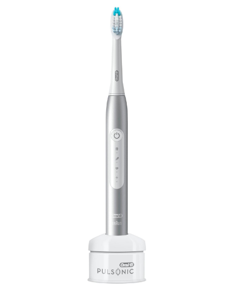 Oral-B Pulsonic Slim Luxe 4000 Volwassene Sonische tandenborstel Platina