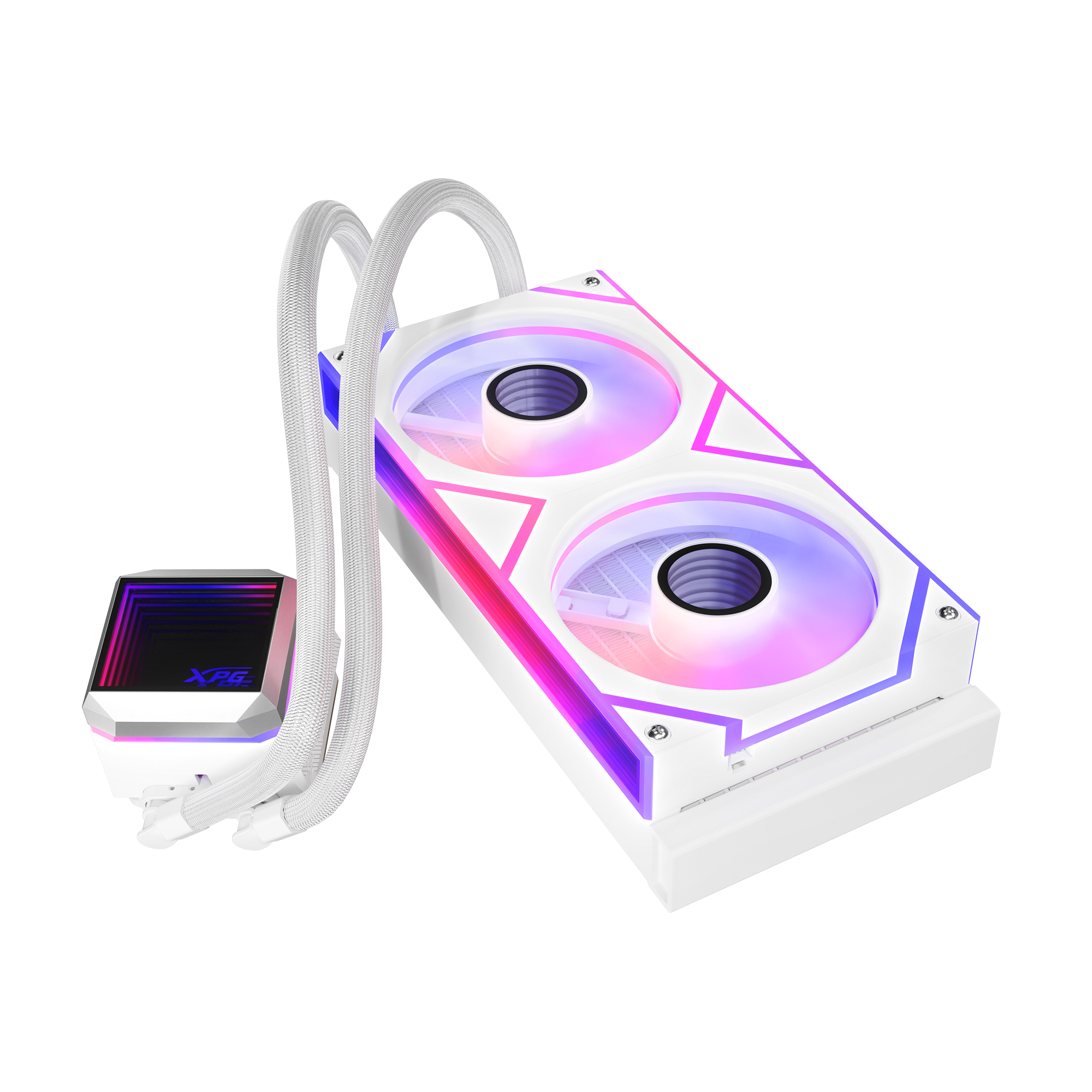 XPG LEVANTE II Processor Kit voor vloeistofkoeling 12 cm Wit - Afbeelding 4