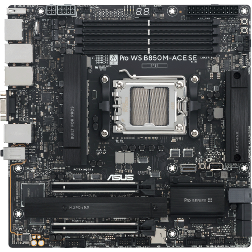 ASUS PRO WS B850M-ACE SE AMD B850 Socket AM5 micro ATX