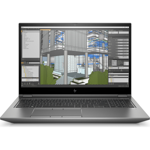T1A HP ZBook Fury 15 G7 Intel® Core™ i7 i7-10850H Mobiel werkstation 39,6 cm (15.6") 32 GB DDR4-SDRAM 1 TB SSD NVIDIA Quadro RTX 3000 Windows 10 Pro Grijs
