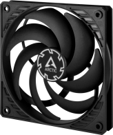 ARCTIC P12 Slim PWM PST Computer behuizing Ventilator 12 cm Zwart 1 stuk(s)