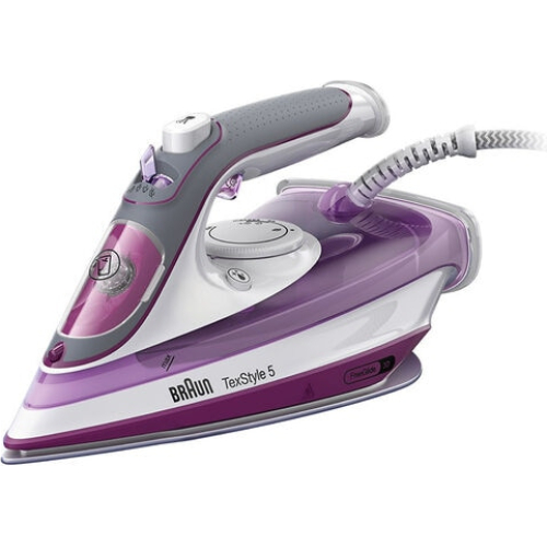 Braun TexStyle 5 SI 5037 VI Stoomstrijkijzer Keramische zoolplaat 2700 W Violet