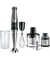 Braun MultiQuick 9 MQ9138XI 0,6 l Staafmixer 1200 W Zwart, Roestvrijstaal