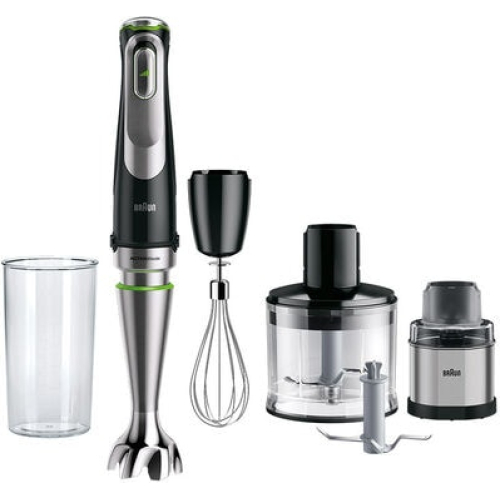 Braun MultiQuick 9 MQ9138XI 0,6 l Staafmixer 1200 W Zwart, Roestvrijstaal