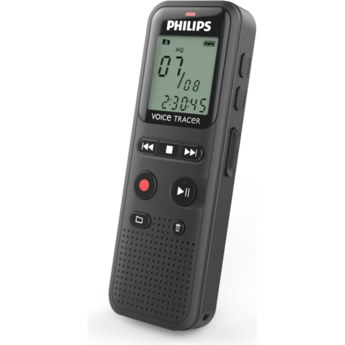 Philips VoiceTracer 8 kHz Zwart