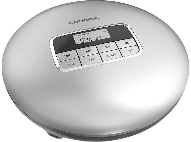 Grundig GCP1020 cd-speler Wit Persoonlijke cd-speler