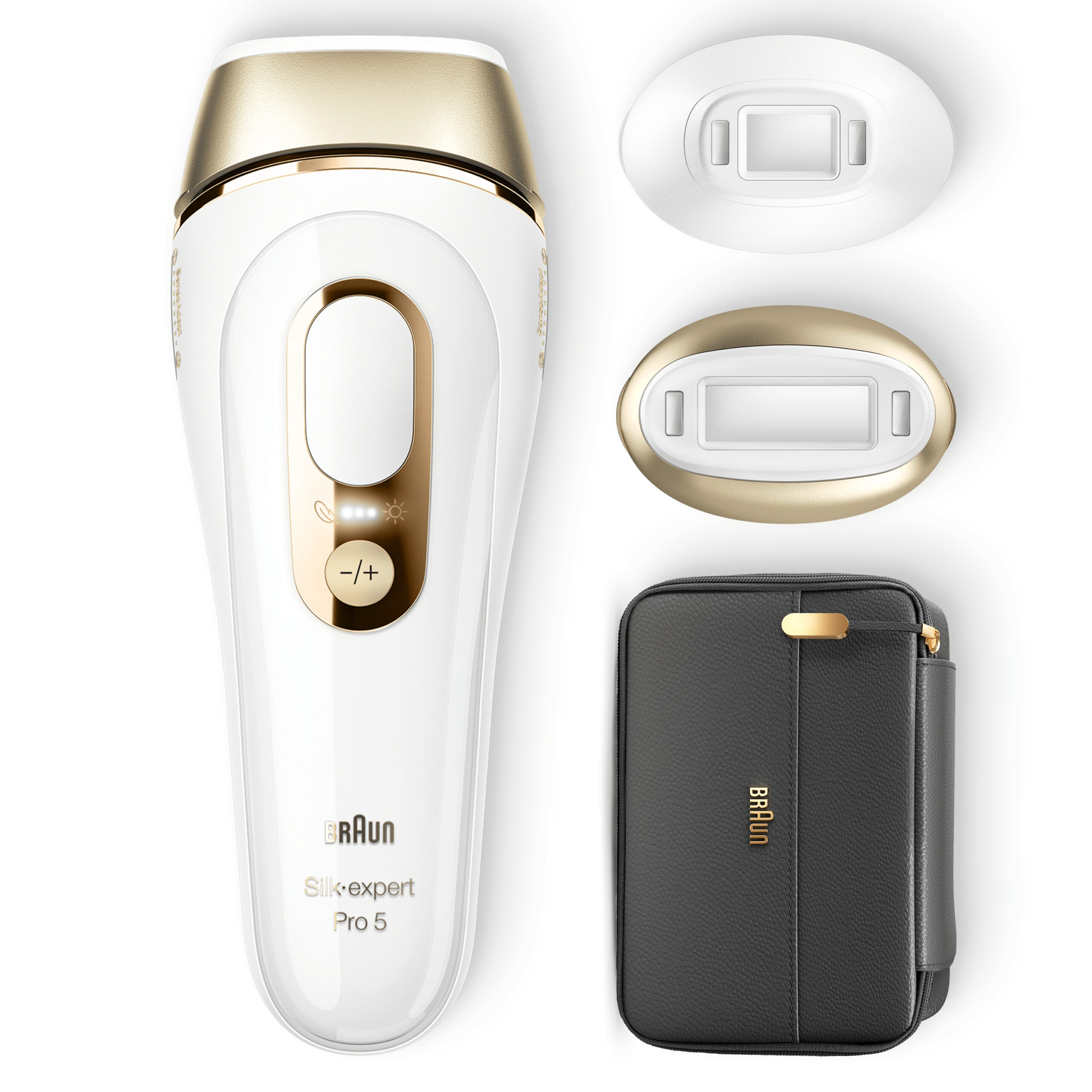 Braun Silk-expert Pro Silk·expert Pro 5 PL5140 IPL Voor Vrouwen, Voor Blijvend Zichtbare Ontharing Thuis, Wit/Goud - Afbeelding 8