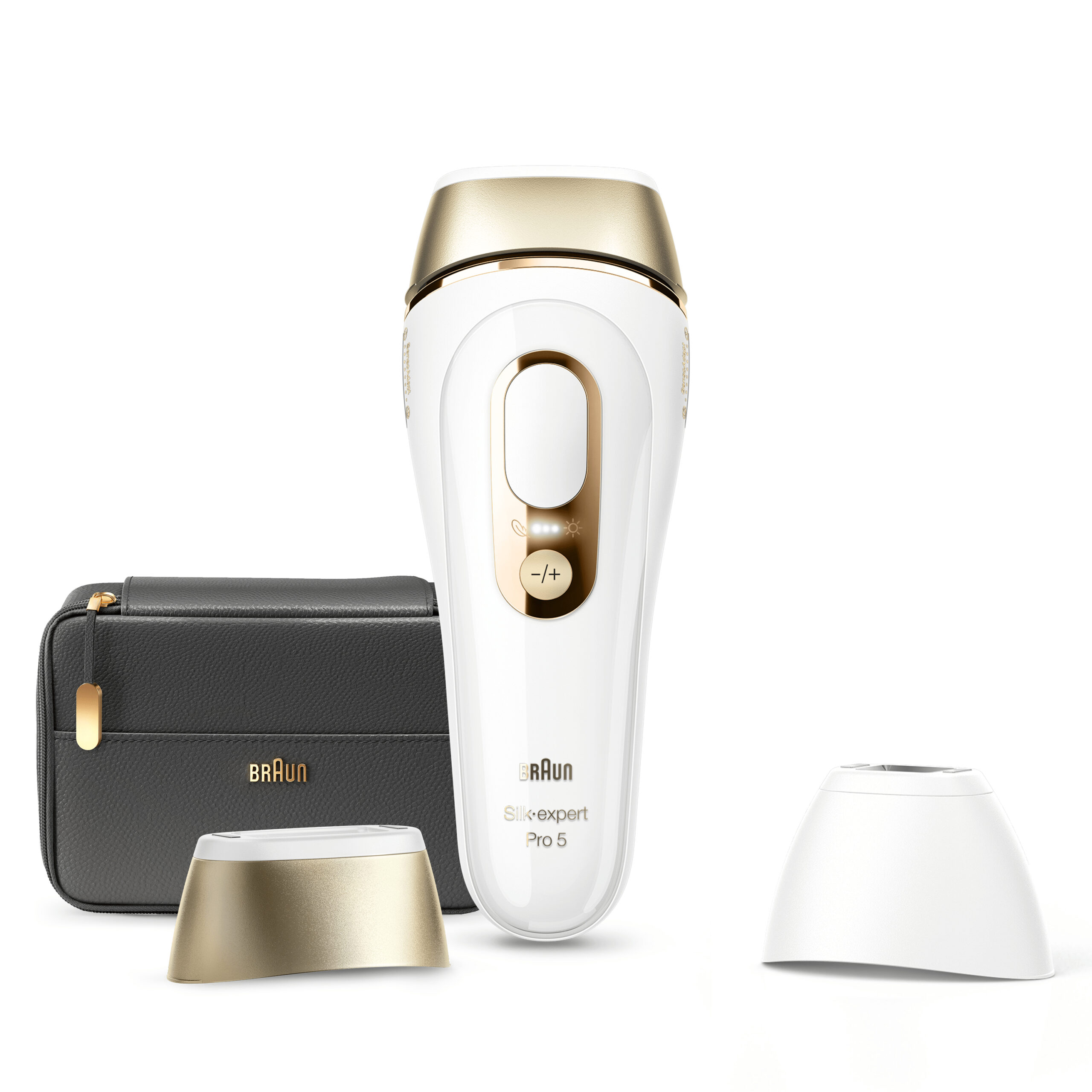 Braun Silk-expert Pro Silk·expert Pro 5 PL5140 IPL Voor Vrouwen, Voor Blijvend Zichtbare Ontharing Thuis, Wit/Goud - Afbeelding 10