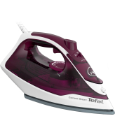 Tefal Express Steam FV2835E0 strijkijzer Droog- & stoomstrijkijzer Cerium zoolplaat 2400 W Paars, Wit