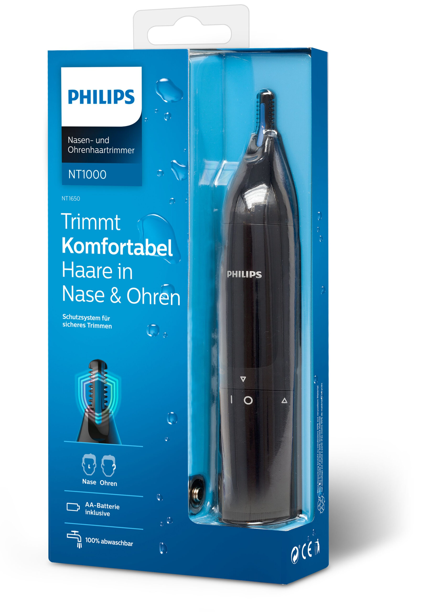 Philips Norelco NOSETRIMMER Series 1000 Nose trimmer series 1000 NT1650/16 Trimmer voor neus en oren - Afbeelding 2