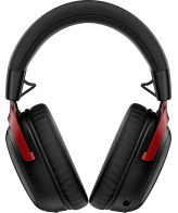 HyperX Cloud III S Wireless - Gaming Headset (zwart-rood)
