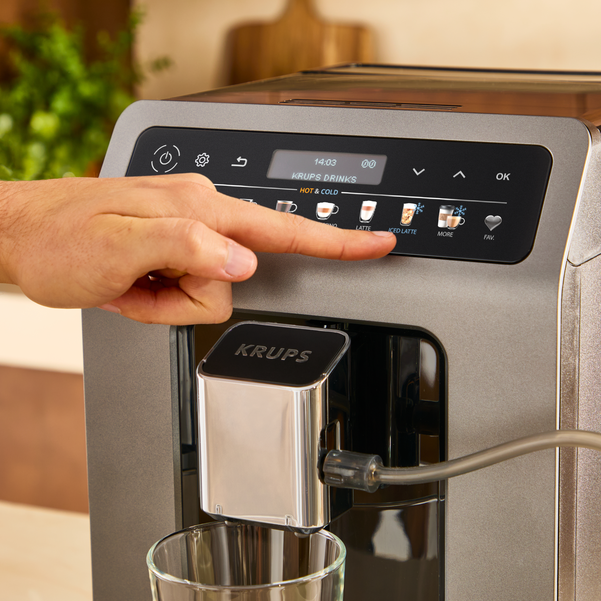 Krups Evidence Hot & Cold EA898G volautomatische koffiemachine - Afbeelding 7