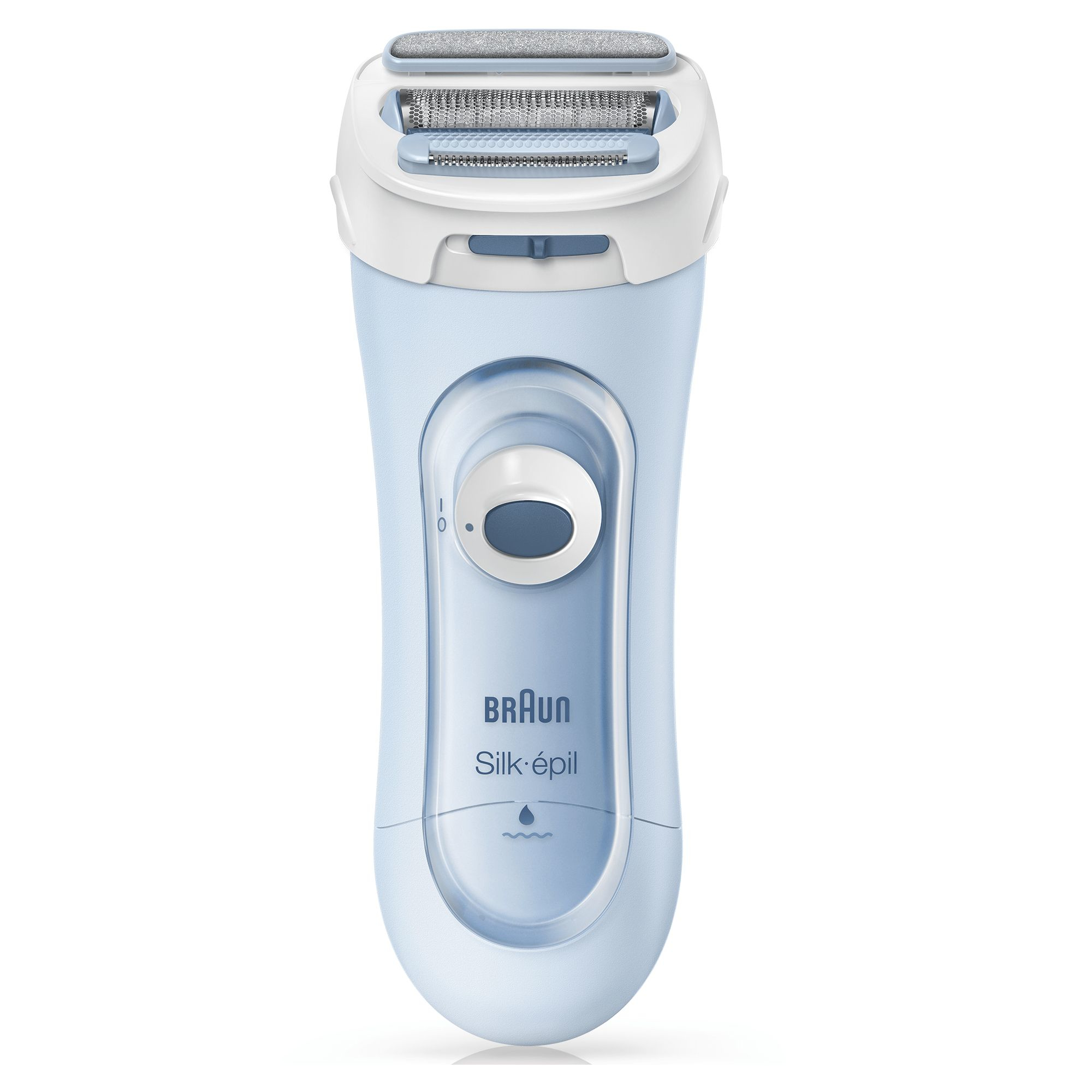 Braun Silk-épil Lady Shaver 5-160 Blauw - 3in1 Draadloos W&D Elek Scheerapparaat, Trimmer En Scrub - Afbeelding 2