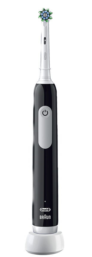 Oral-B Pro 1 Cross Action Volwassene Roterende-oscillerende tandenborstel Zwart - Afbeelding 2