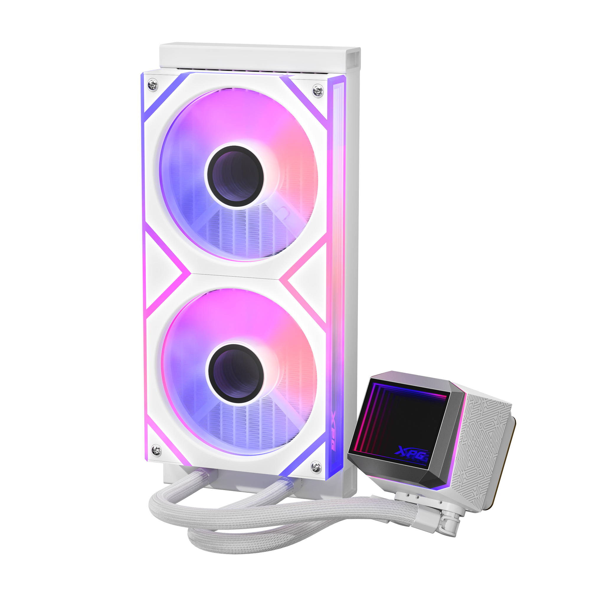 XPG LEVANTE II Processor Kit voor vloeistofkoeling 12 cm Wit - Afbeelding 3