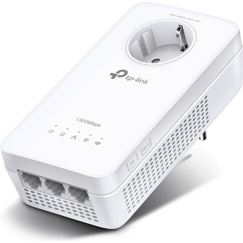 TP-Link TL-WPA8631P PowerLine-netwerkadapter 300 Mbit/s Ethernet LAN Wifi Wit 1 stuk(s)