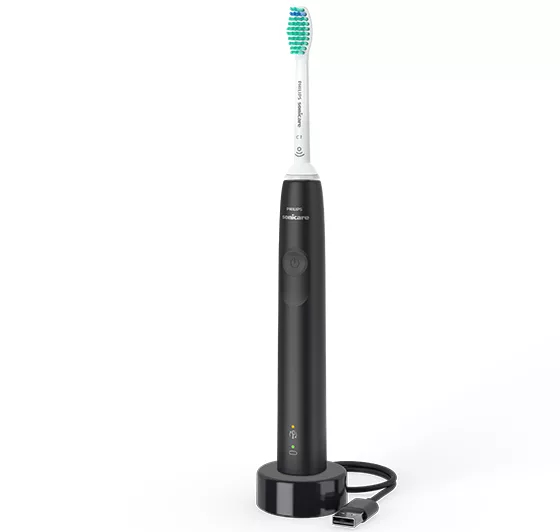 Philips 3100 series HX3671/14 Sonische, elektrische tandenborstel - Zwart