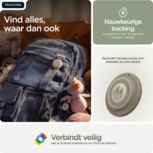 Motorola moto tag 2 Universeel Finder Groen