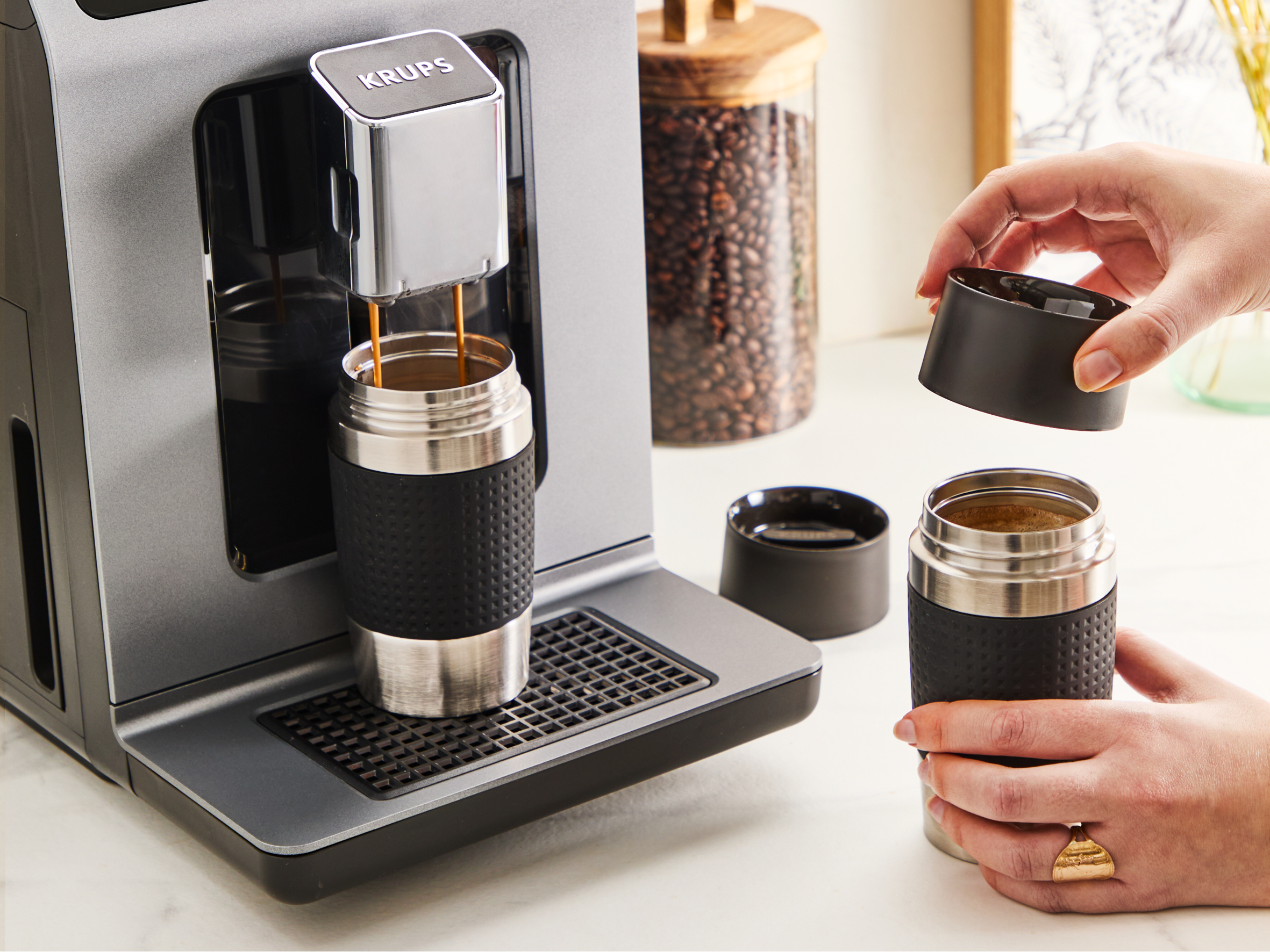 Krups Evidence Hot & Cold EA898G volautomatische koffiemachine - Afbeelding 11
