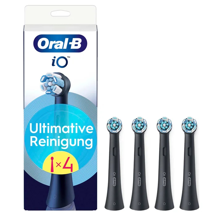 Oral-B iO Ultimative Reinigung 4 stuk(s) Zwart