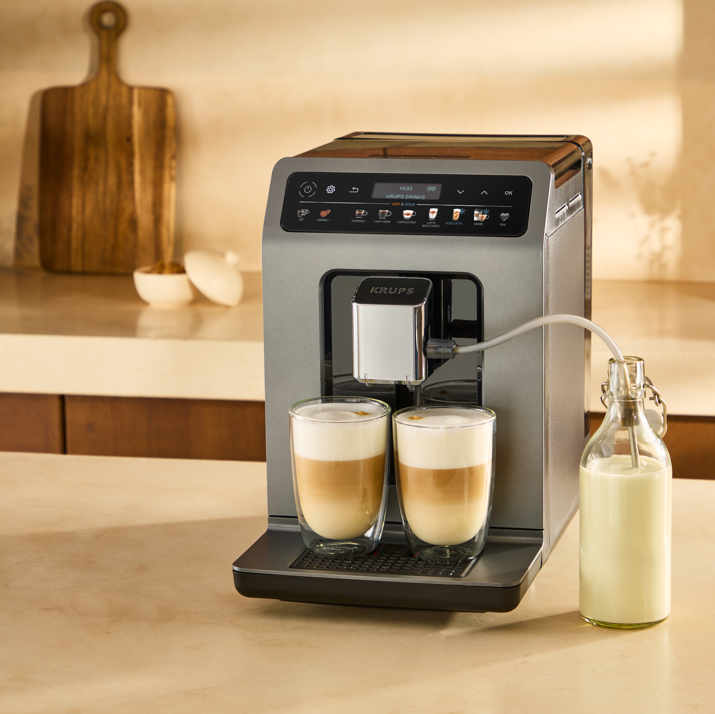 Krups Evidence Hot & Cold EA898G volautomatische koffiemachine - Afbeelding 8